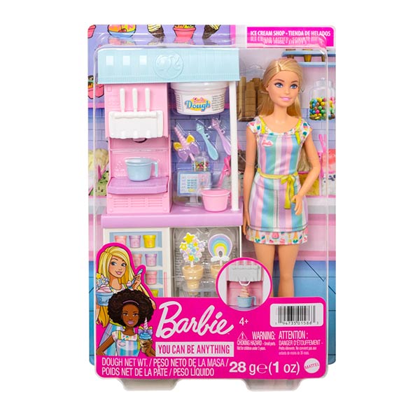 Barbie Careers Set Heladería con Muñeca