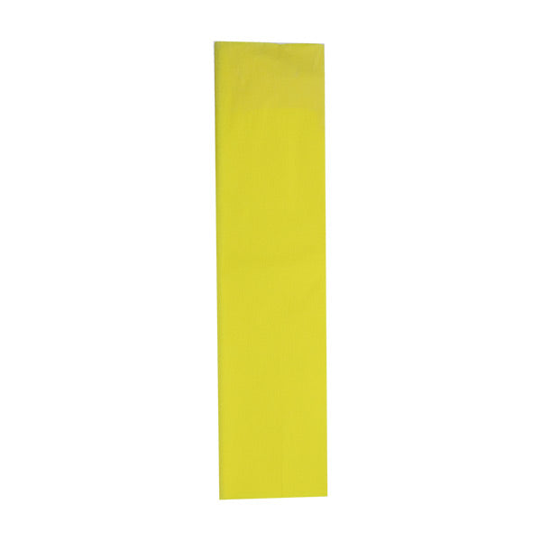 Papel crepe 150x50 centímetros amarillo Primavera.