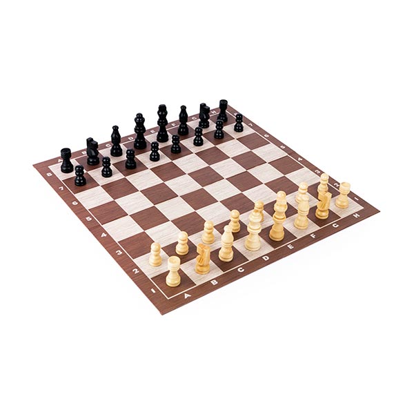 Juego de Mesa ajedrez de madera