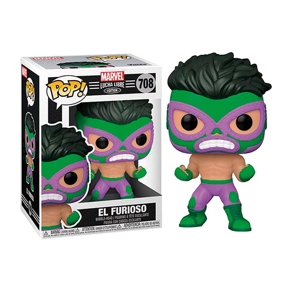 Funko POP! Marvel: Luchadores Hulk.