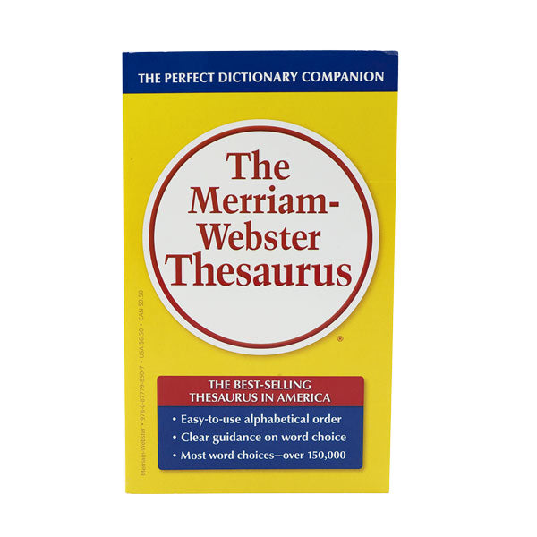 THE MERRIAM WEBSTER THESAURUS-EDILIT