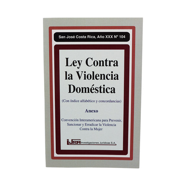 LEY CONTRA VIOLENCIA DOMESTICA-INV JURIC