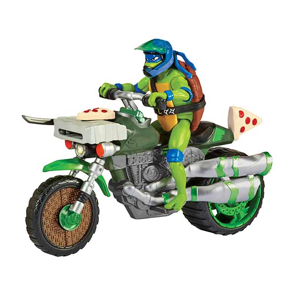 Vehículo con Figura Tortugas Ninja