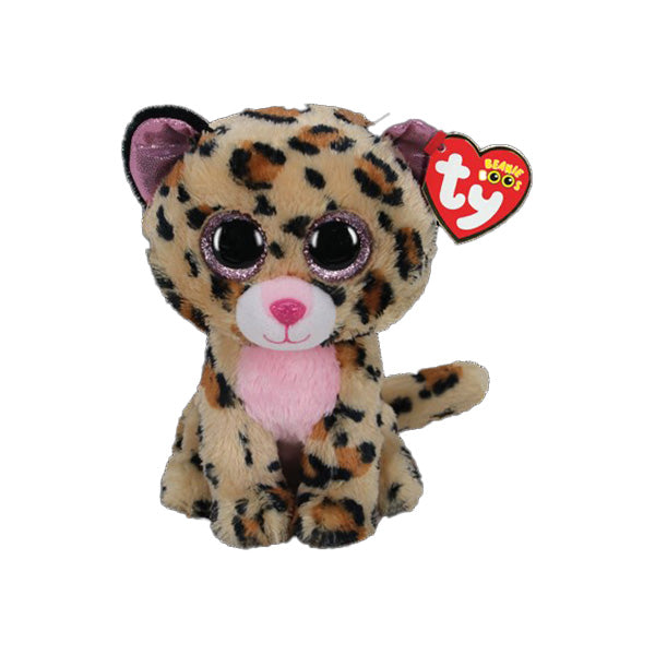 Peluche livvie café-rosado Beanie Boos