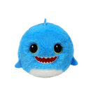 beanie bouncers fins tiburon azul 83007 ty