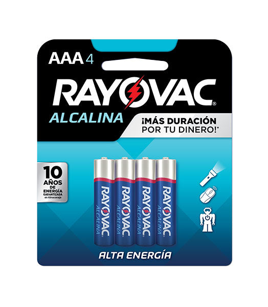 Baterías 4 unidades AAA Rayovac