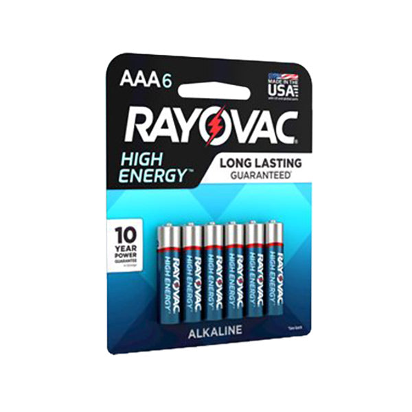 Baterías 6 unidades AAA Rayovac