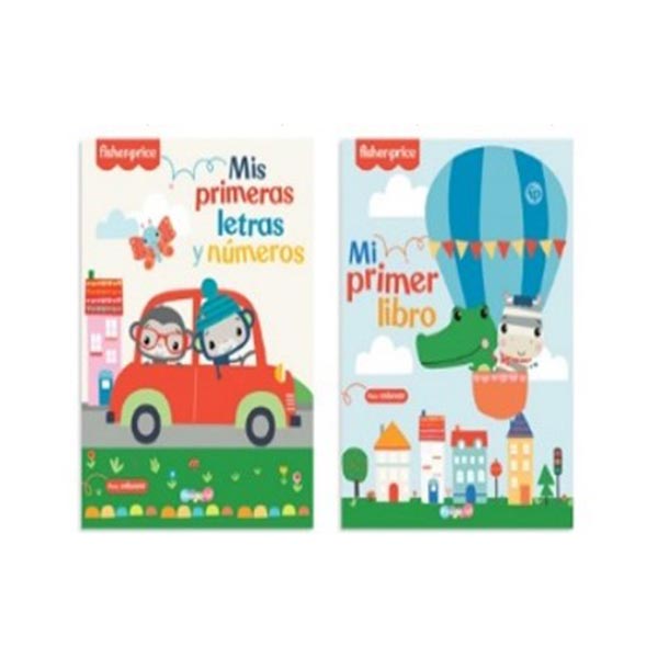 Libro colorear fisher price