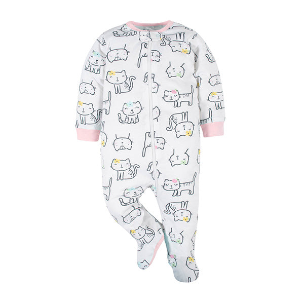 Set 2 pijamas manga larga 0-3m niña - Gerber
