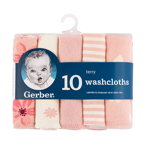 Set toallitas floral niña - Gerber