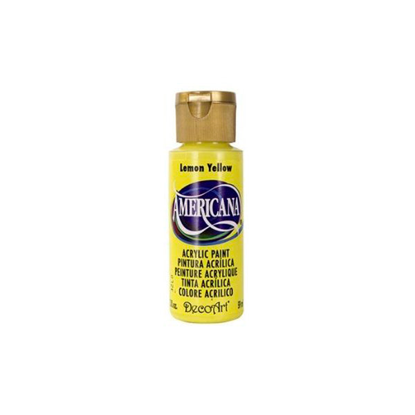 Pintura acrílica lemon yellow DA11 Americana.