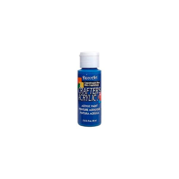 Pintura crafter 2oz copenhagen blue DCA30 Decoart.