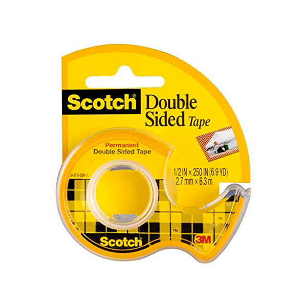 Cinta doble adhesivo 12.7mmx6.3m