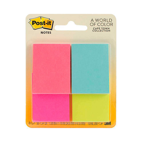 Nota adhesiva regular colores