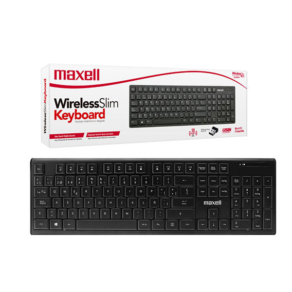 Teclado inalámbrico Maxell