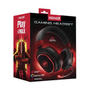 Maxell Audífonos gaming  negro/ rojo