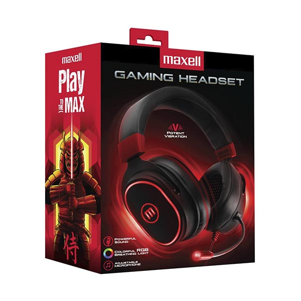 Audífonos gaming Maxell