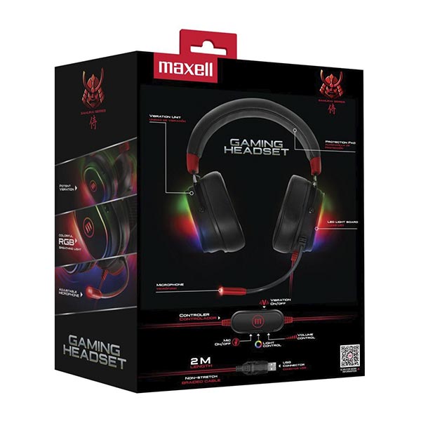 Audífonos gaming Maxell
