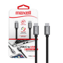 Maxell Cable tipo C a tipo C negro