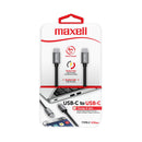 Maxell Cable tipo C a tipo C negro