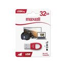 Maxell Memoria USB 32GB rojo