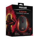 Maxell Mouse gaming negro/rojo