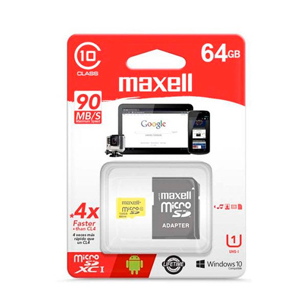 Micro SD 64GB MCSD-64U1 Maxell