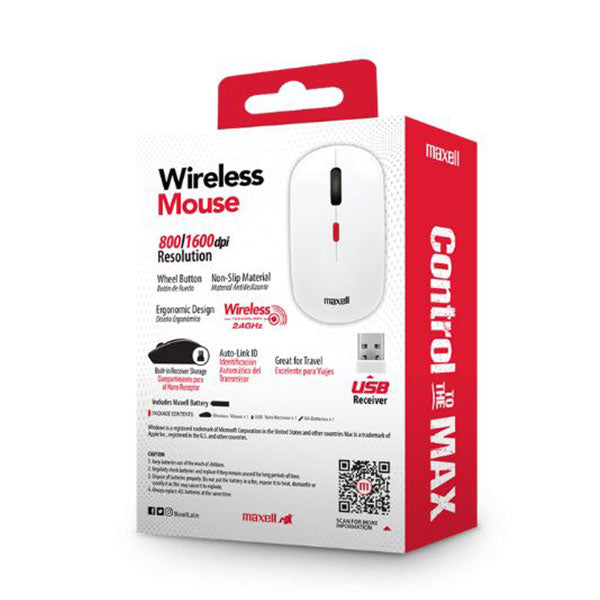 Mouse inalámbrico Maxell