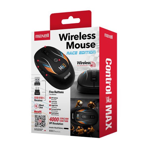 Mouse inalámbrico Maxell