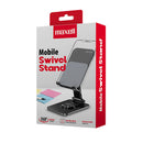 Maxell Soporte giratorio para celular plata