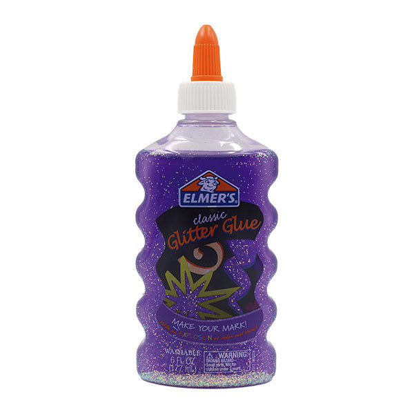 Goma escarcha morada Elmers.