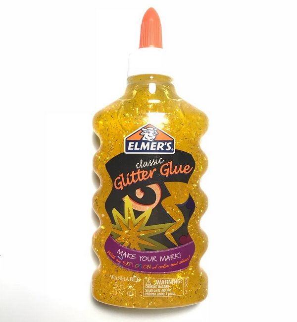 Goma escarcha dorada 177ml Elmers.