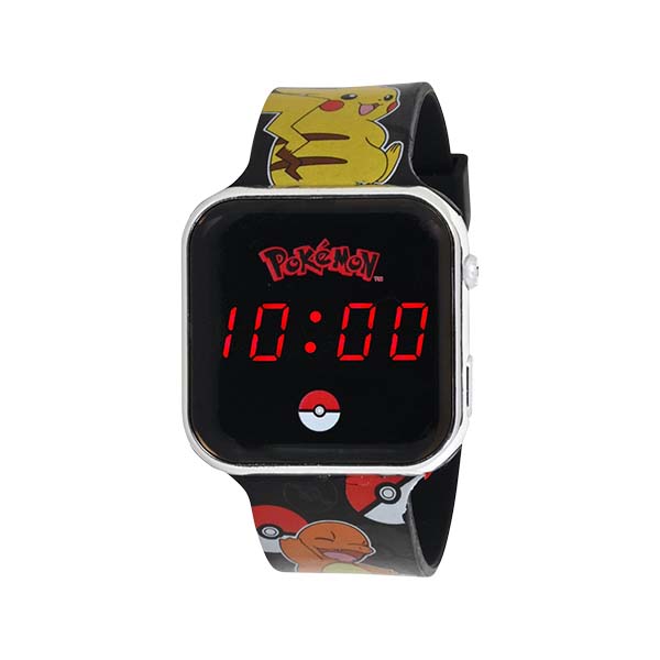 Reloj led niño pokémon