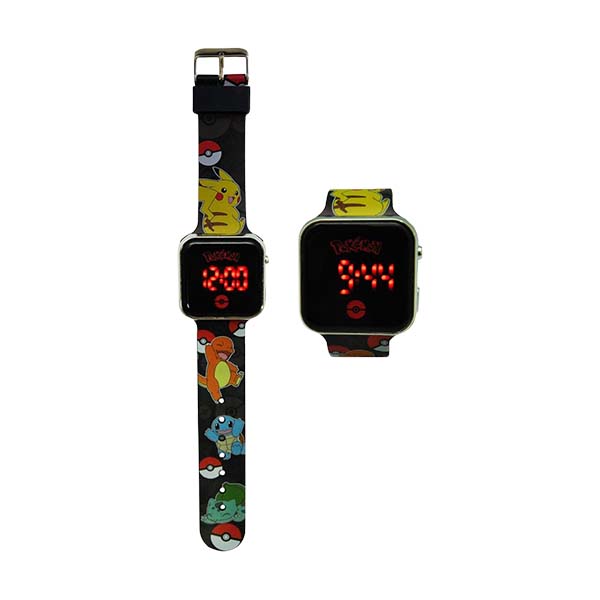 Reloj led niño pokémon