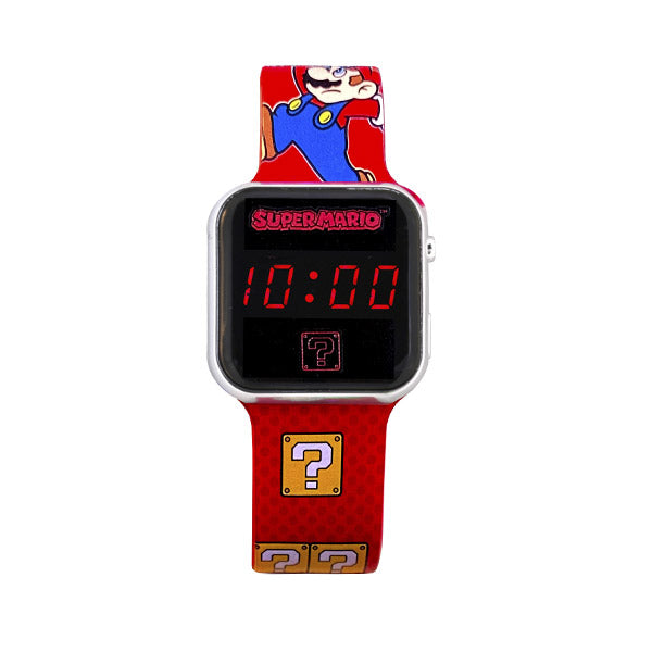 Reloj led niño super mario