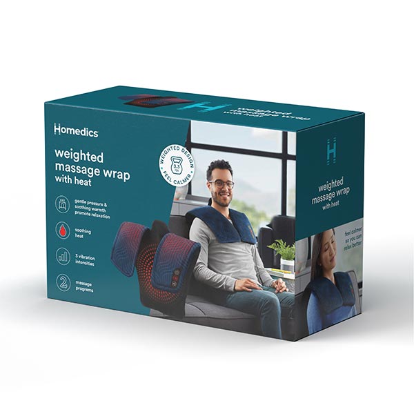 Masajeador vibración cuello y hombros - Homedics