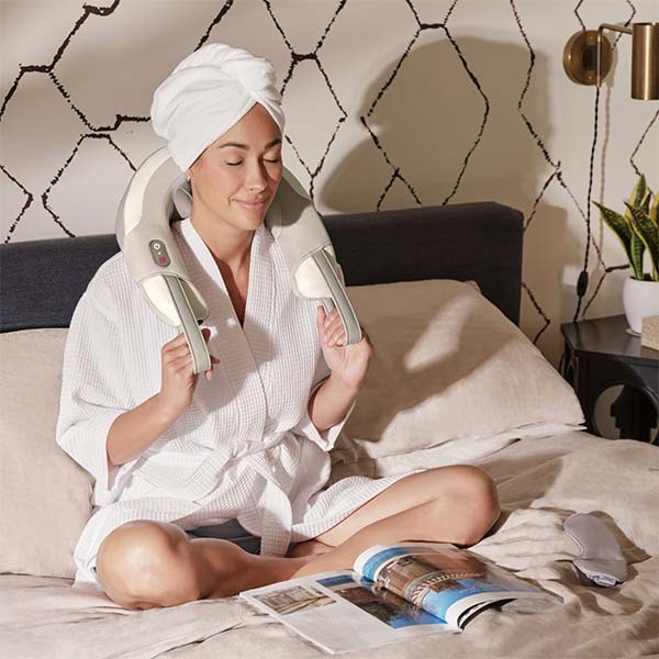 Masajeador pro therapy elite shiatsu para cuello - Homedics