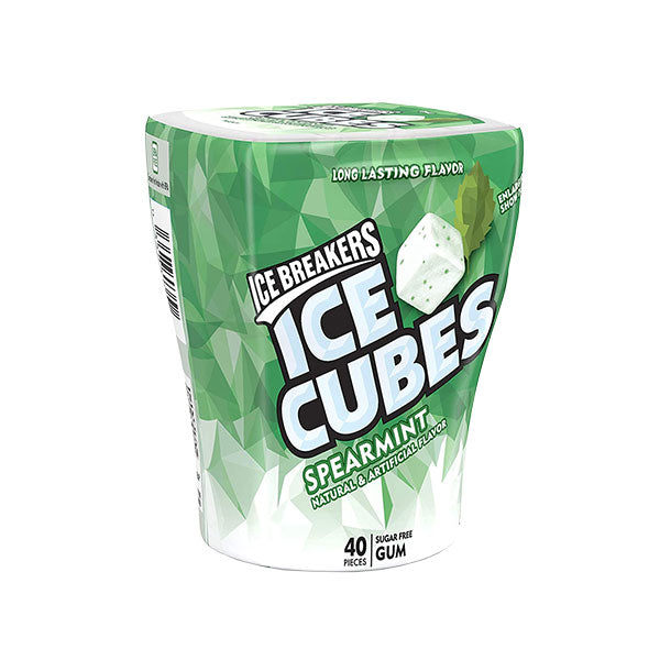 Chicles Ice Cubes mentaverde
