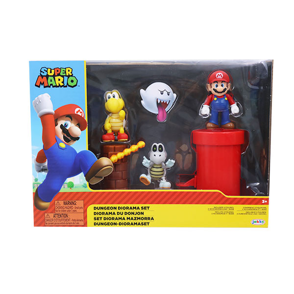 Set de juego super mario: Diorama mazmorra