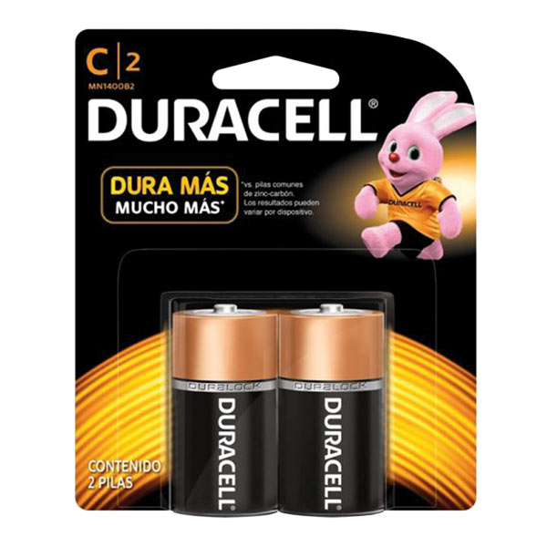 Baterías C Duracell