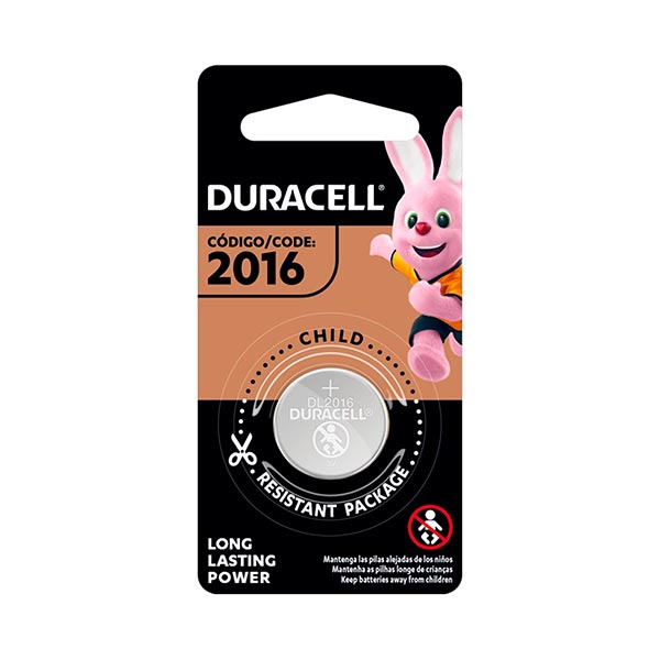 Batería Litio Duracell 2016