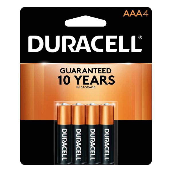 Baterías 4 unidades AAA Duracell