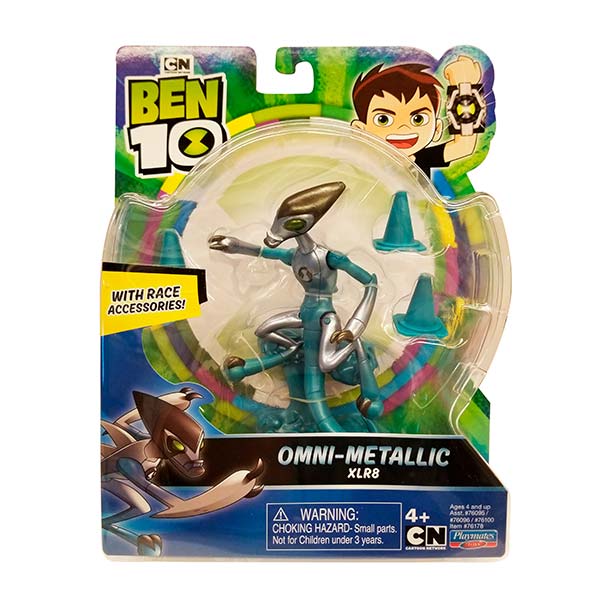 Ben 10 figura 5" metalica xlr8