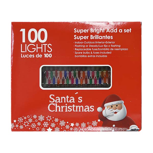 Luz en serie multicolor 100 DHT-17737PPS