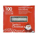 Luz en serie blanca 100