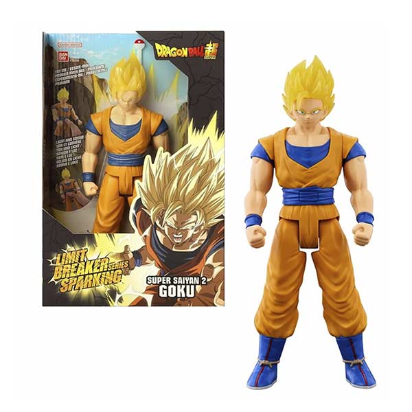 Figura 12" Gokú super saiyajin 2 electrónico Dragón Ball