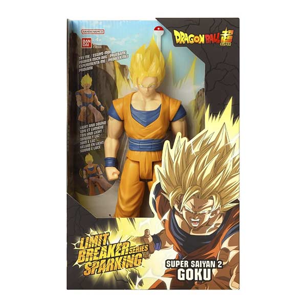 Figura 12" Gokú super saiyajin 2 electrónico Dragón Ball