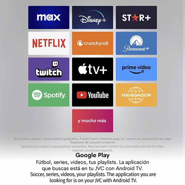 Pantalla smart 32" JVC