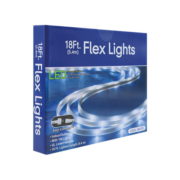 Luz en serie 108 bombillas led blancas