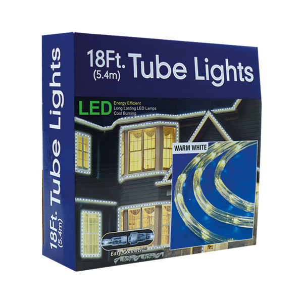 Luz serie tubo blancas